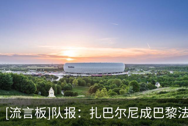 [流言板]队报：扎巴尔尼成巴黎法甲特供中卫；他和萨弗诺夫仍然不和